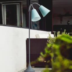 Nielsen Light Fodgænger gulvlampefod, grå