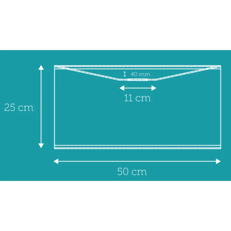 Nielsen Light Isabella Castillo lampeskærm, sort/hvid, Ø40 cm