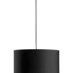Nielsen Light Isabella Castillo lampeskærm, sort/kobber, Ø40 cm