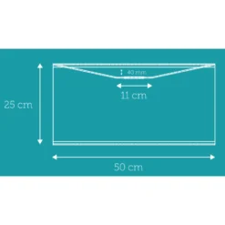 Nielsen Light Isabella Castillo lampeskærm, sort/kobber, Ø50 cm