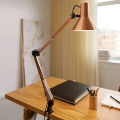 Nielsen Light Jensen arkitektlampe, kobber