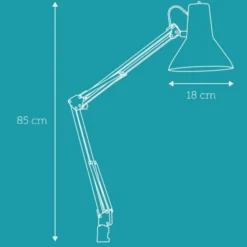 Nielsen Light Jensen arkitektlampe, sort