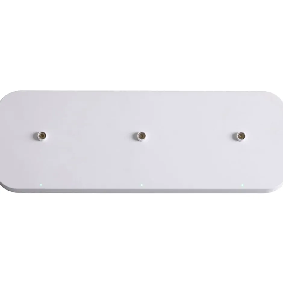Nielsen Light ladestation til Bistro genopladelige bordlamper, til 3 lamper, hvid