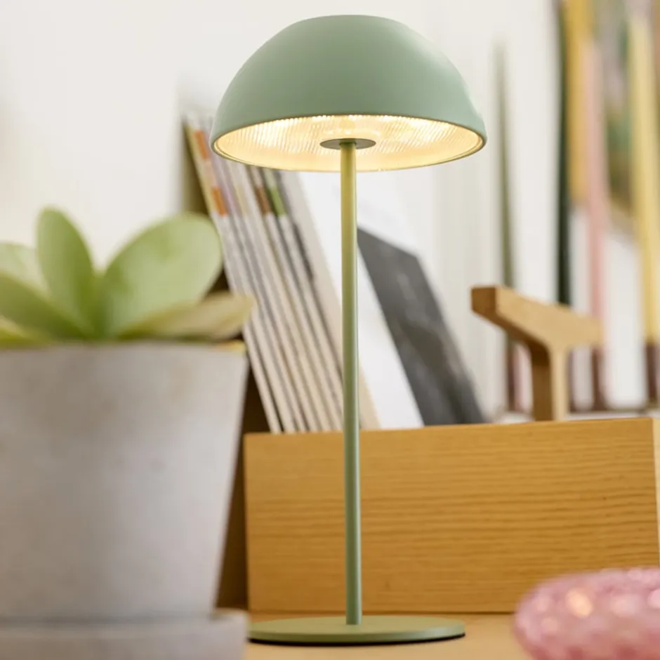 Nielsen Light Luna genopladelig bordlampe, grøn