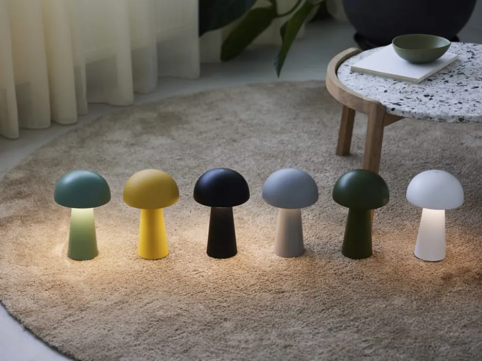 Nielsen Light Move Me genopladelig bordlampe, gul