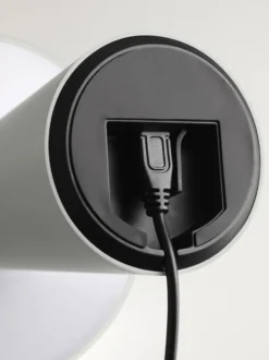 Nielsen Light Move Me genopladelig bordlampe, lysegrå