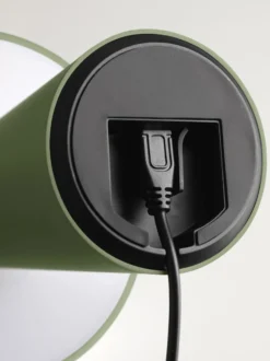 Nielsen Light Move Me genopladelig bordlampe, olivengrøn