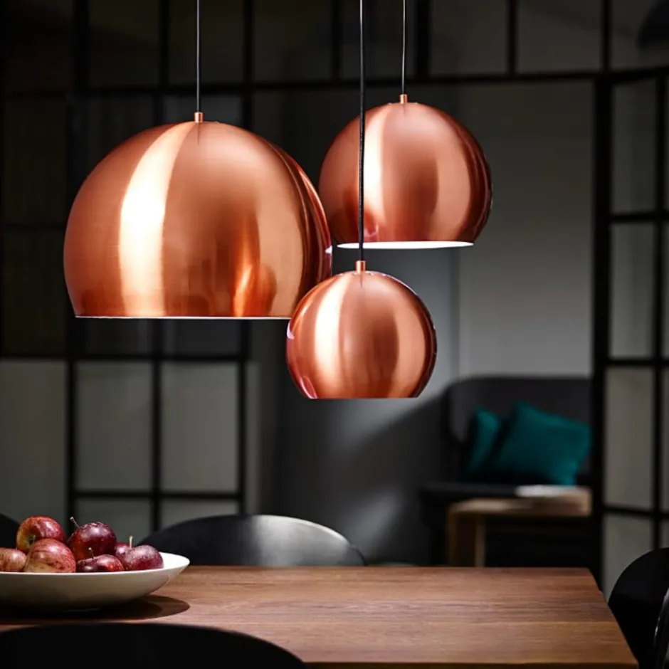 Nielsen Light Nice pendel, børstet kobber, Ø25 cm