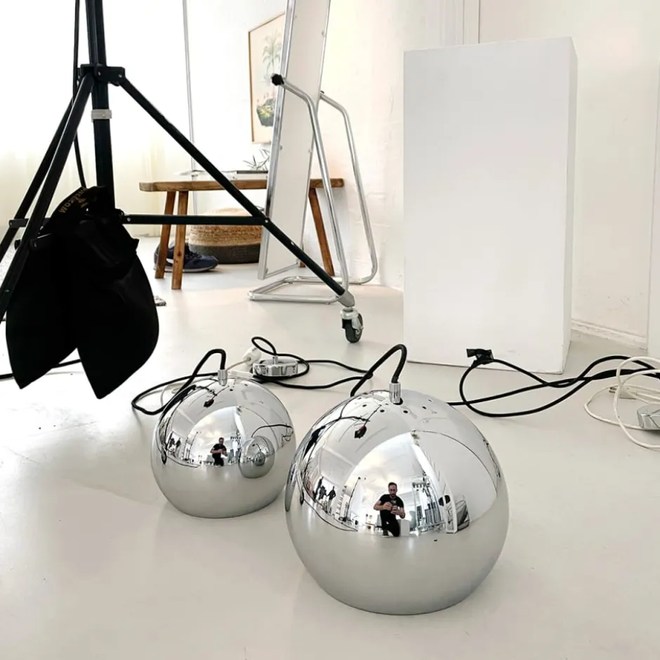 Nielsen Light Nice pendel, krom, Ø17 cm