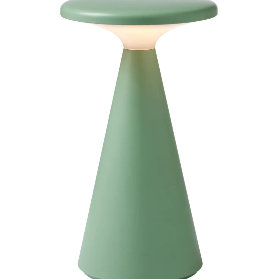 Nielsen Light Nyhavn genopladelig bordlampe, grøn