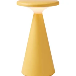 Nielsen Light Nyhavn genopladelig bordlampe, gul