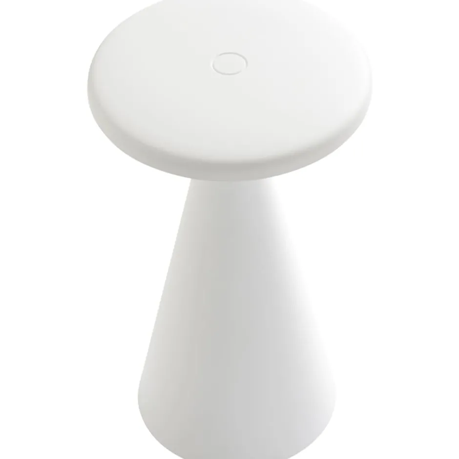 Nielsen Light Nyhavn genopladelig bordlampe, hvid