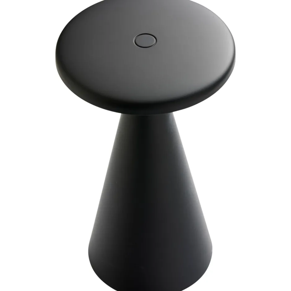 Nielsen Light Nyhavn genopladelig bordlampe, sort