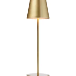 Nielsen Light One genopladelig bordlampe, guld