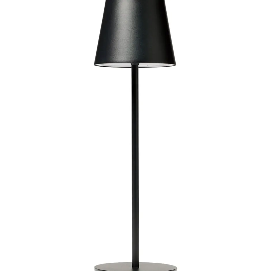 Nielsen Light One genopladelig bordlampe, sort