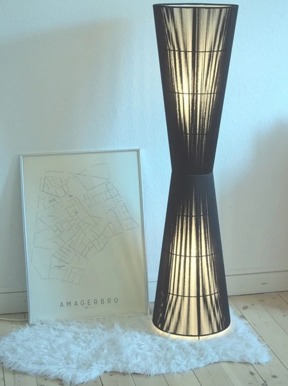 Nielsen Light Ruse gulvlampe, sort