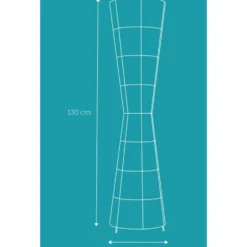 Nielsen Light Ruse gulvlampe, sort