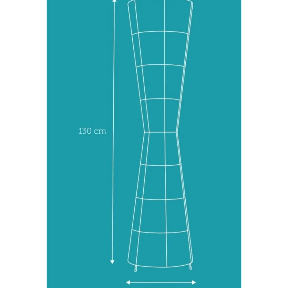 Nielsen Light Ruse gulvlampe, sort