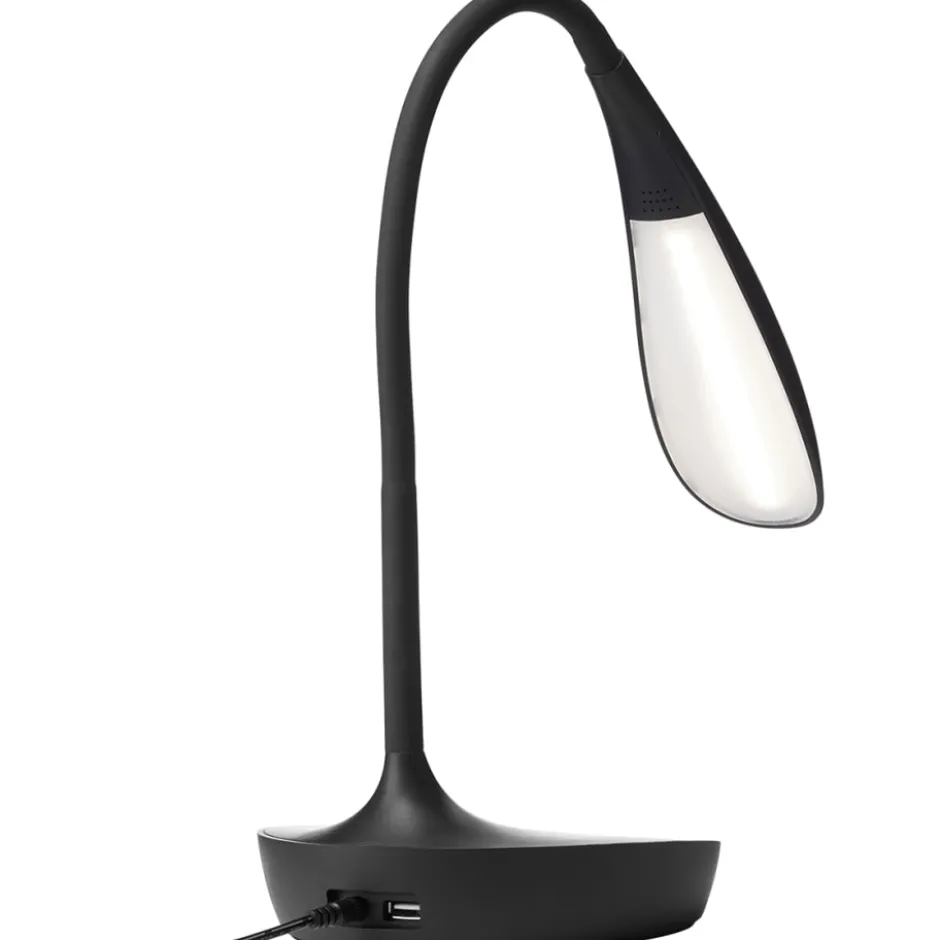 Nielsen Light Samba bordlampe med USB, sort