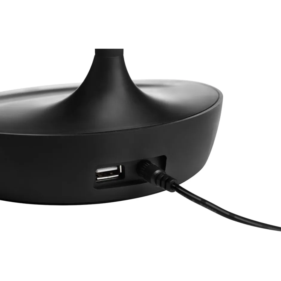 Nielsen Light Samba bordlampe med USB, sort