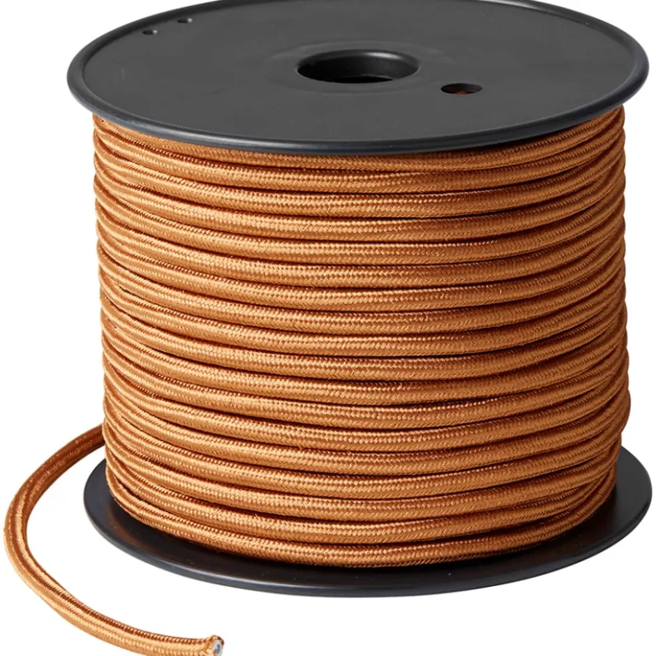 Nielsen Light stofledning, 50 meter, kobber