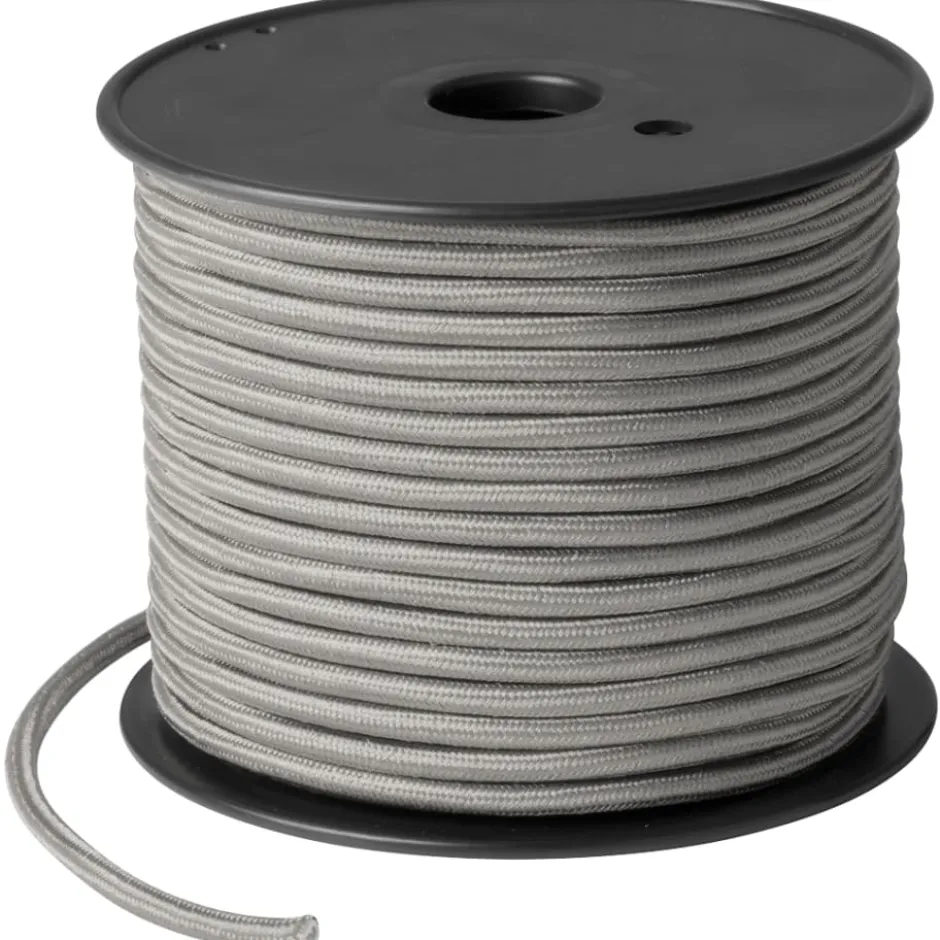 Nielsen Light stofledning, 50 meter, lysegrå