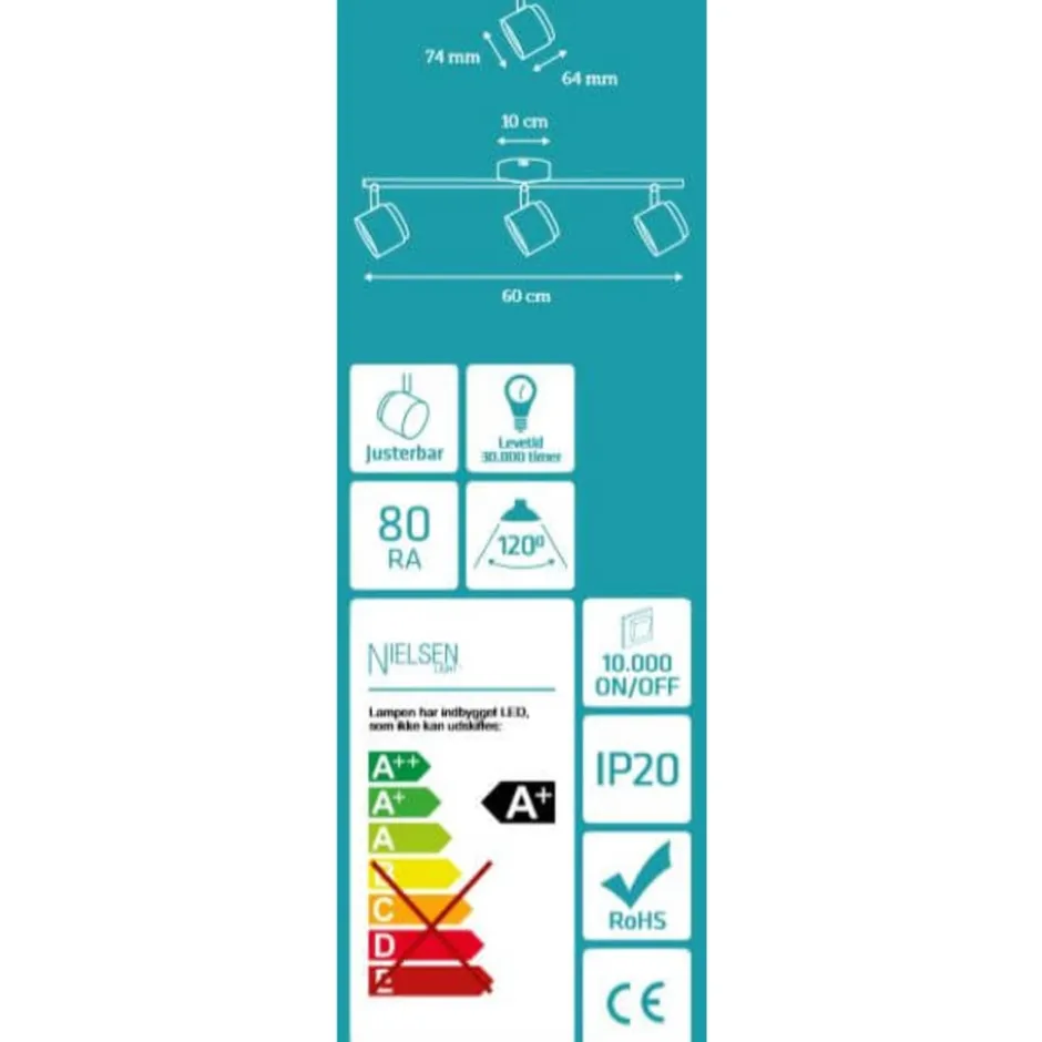 Nielsen Light Teater spotlampe
