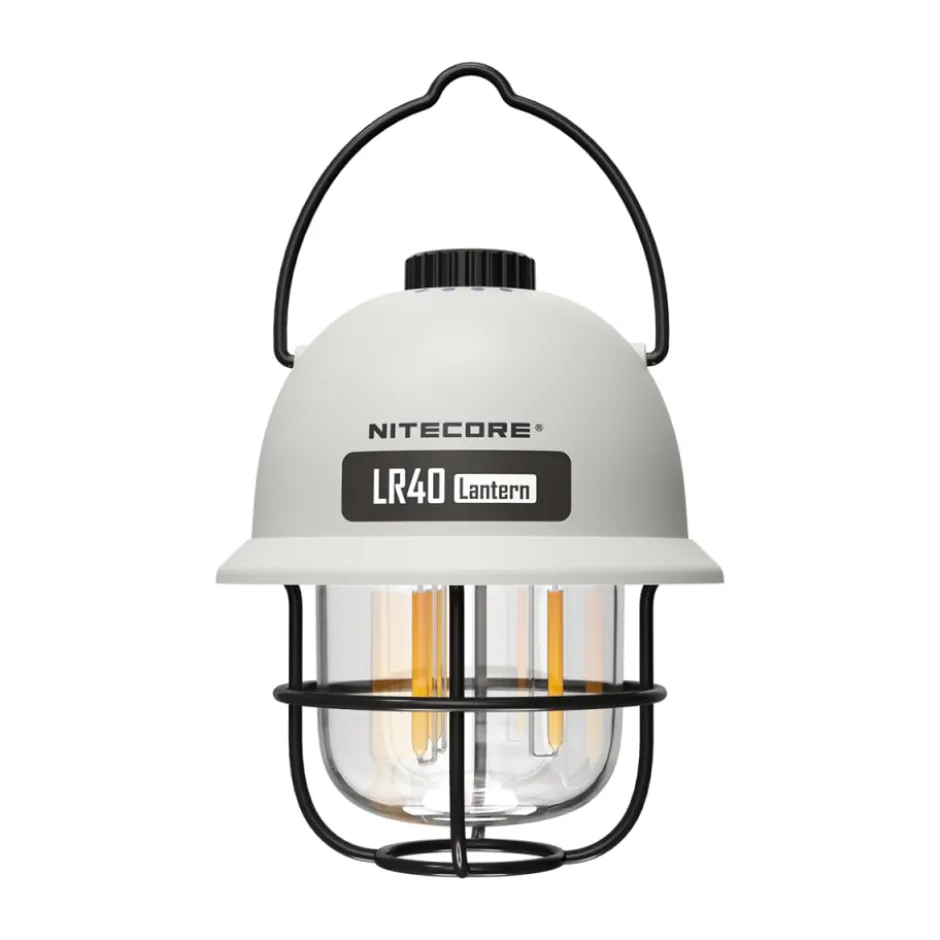 Nitecore lanterne, genopladelig, hvid