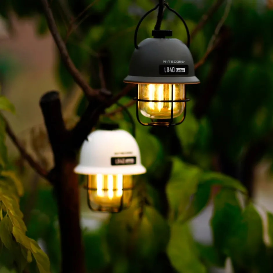 Nitecore lanterne, genopladelig, hvid