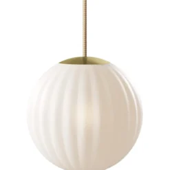 Nordic Tales Bright Modeco pendel, creme ledning, Ø20 cm