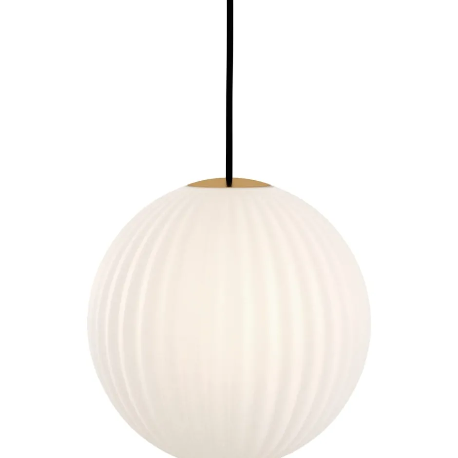 Nordic Tales Bright Modeco pendel, sort ledning, Ø30 cm