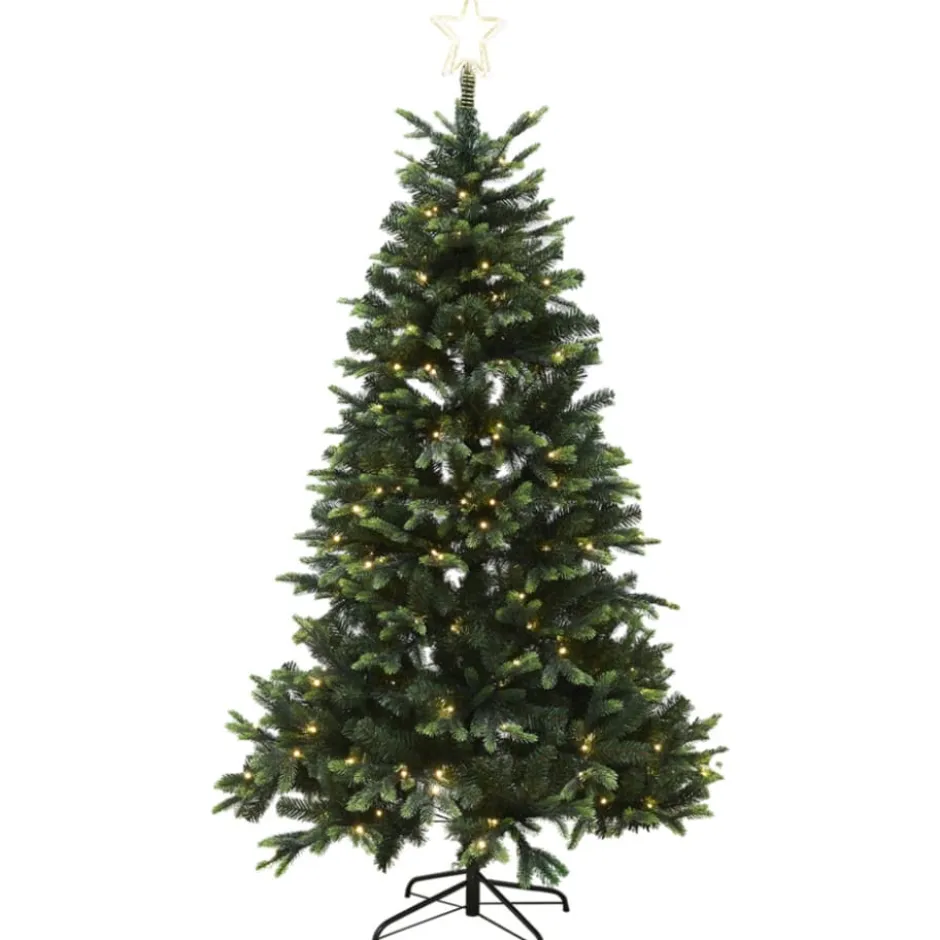 Nordic Winter Lifa kunstigt juletræ med lys, 260 x 170 cm