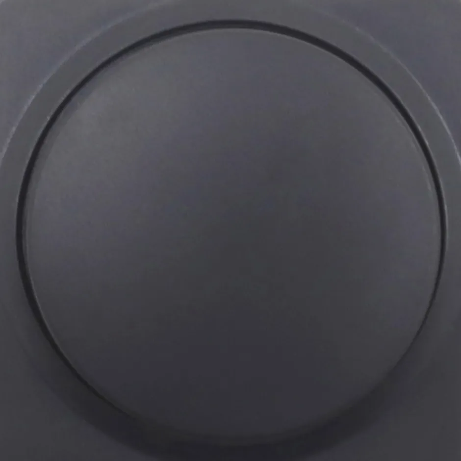Nordtronic cover til Rotary lysdæmper Zigbee og Triac, sort