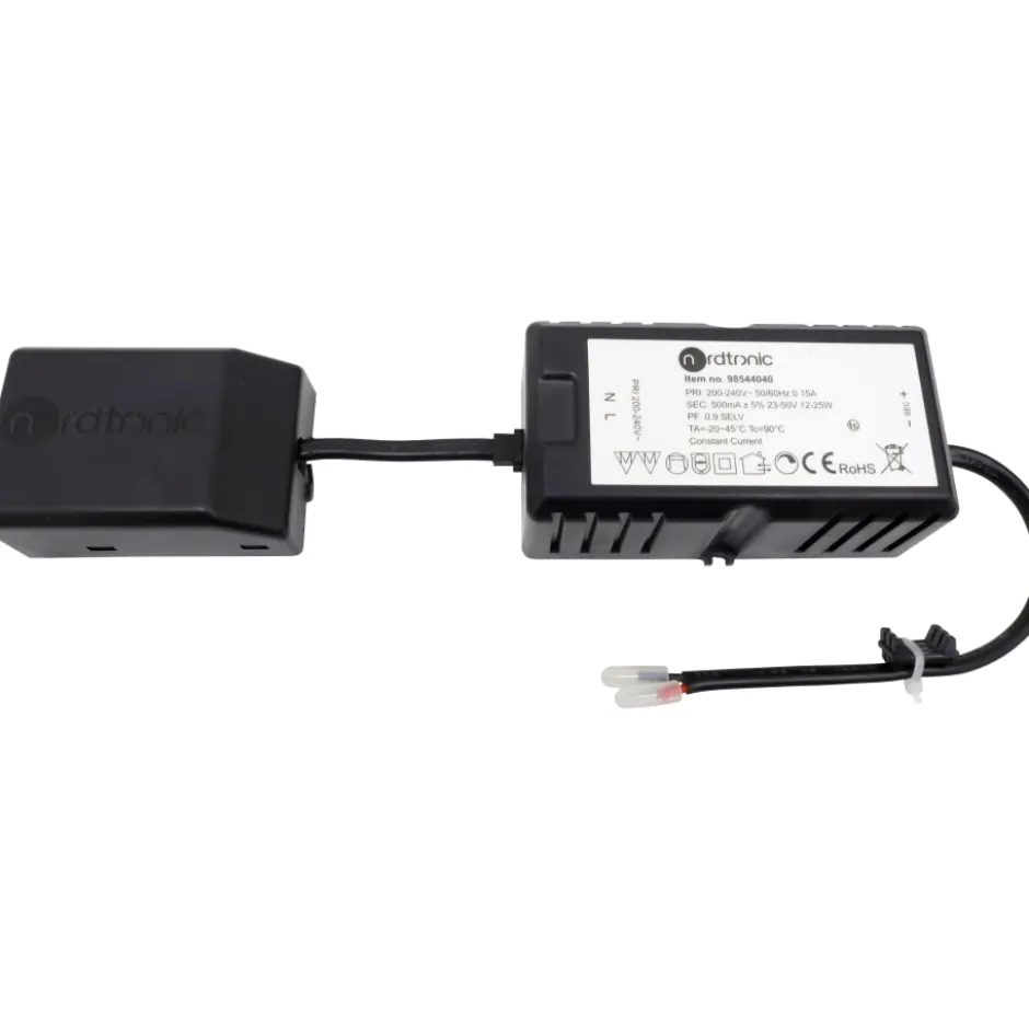 Nordtronic driver til Low Profile Flexible indbygningsspots, 25W