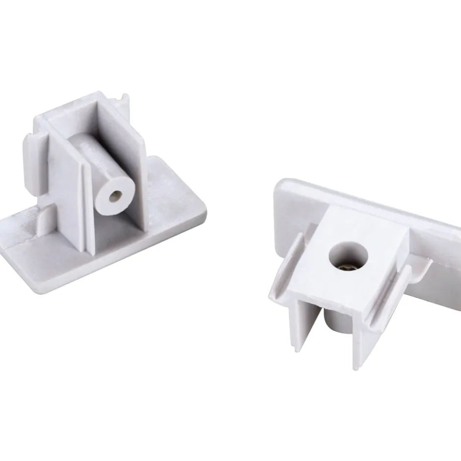 Nordtronic 1F endestykke, hvid