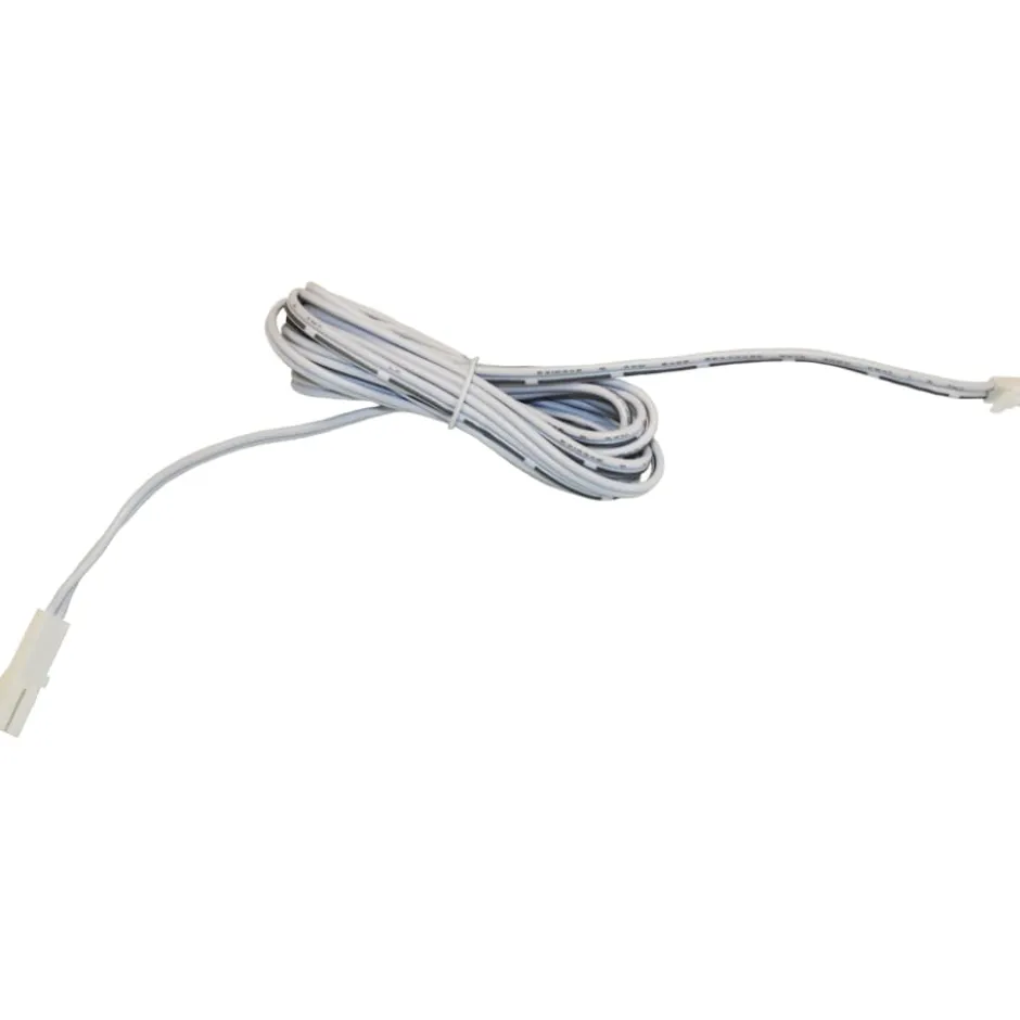 Nordtronic forlængerkabel til kabinetsbelysning og downlights, 2 meter
