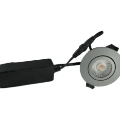 Nordtronic Low Profile ECO indbygningsspot, grå, 4000K