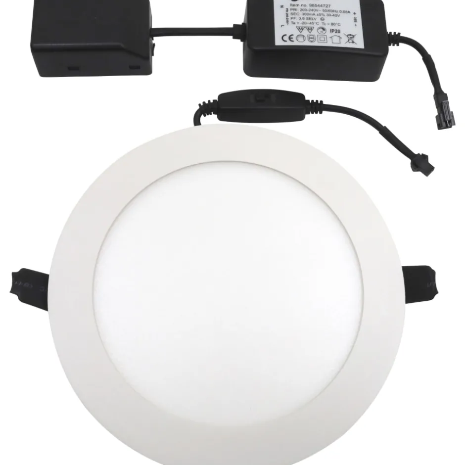 Nordtronic Lucette G2 indbygningsspot, Ø17 cm