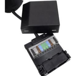 Nordtronic Quick Install indbygningsspot, GU10, rund, mat sort