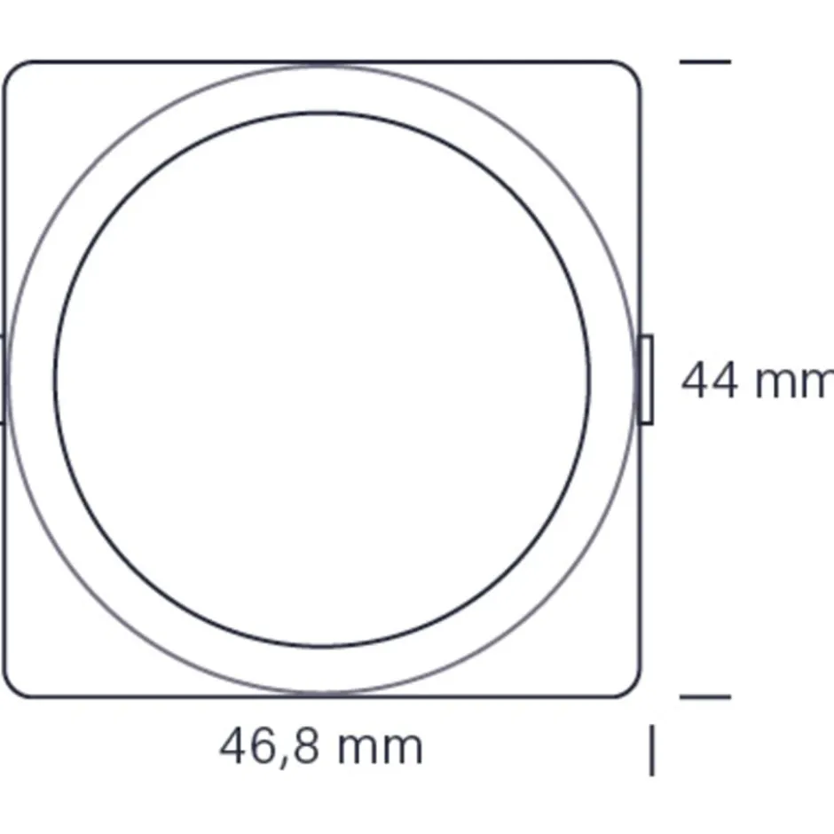 Nordtronic Triac lysdæmper, hvid