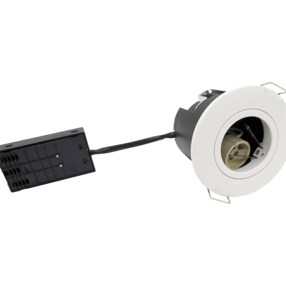 Nordtronic Uni Install ECO, mat hvid, 10-pak