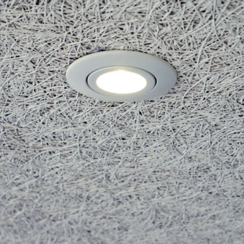 Nordtronic Uni Install indbygningsspot, mat hvid