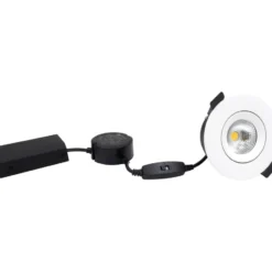 Nordtronic Velia Eco CCT indbygningsspot, 6-pak