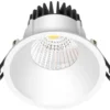 Nordtronic Velia indbygningsspot, mat hvid, 2700K