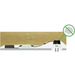 Nordtronic Velia indbygningsspot, mat hvid, 2700K
