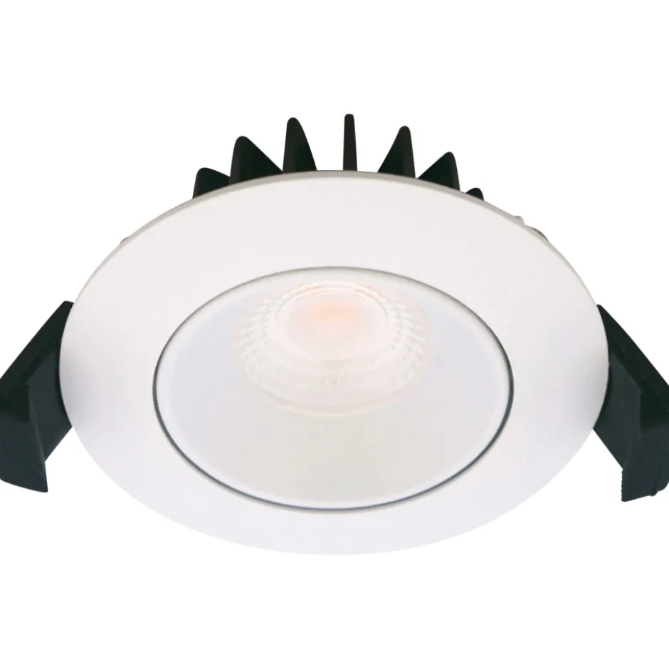 Nordtronic Velia Low Profile indbygningsspot, mat hvid, 4000K