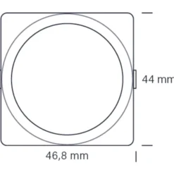 Nordtronic Zigbee lysdæmper, hvid
