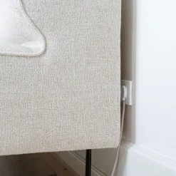 Norm F stikprop, schuko, med jord, hvid