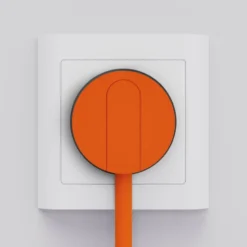 Norm K stikprop, med jord, orange