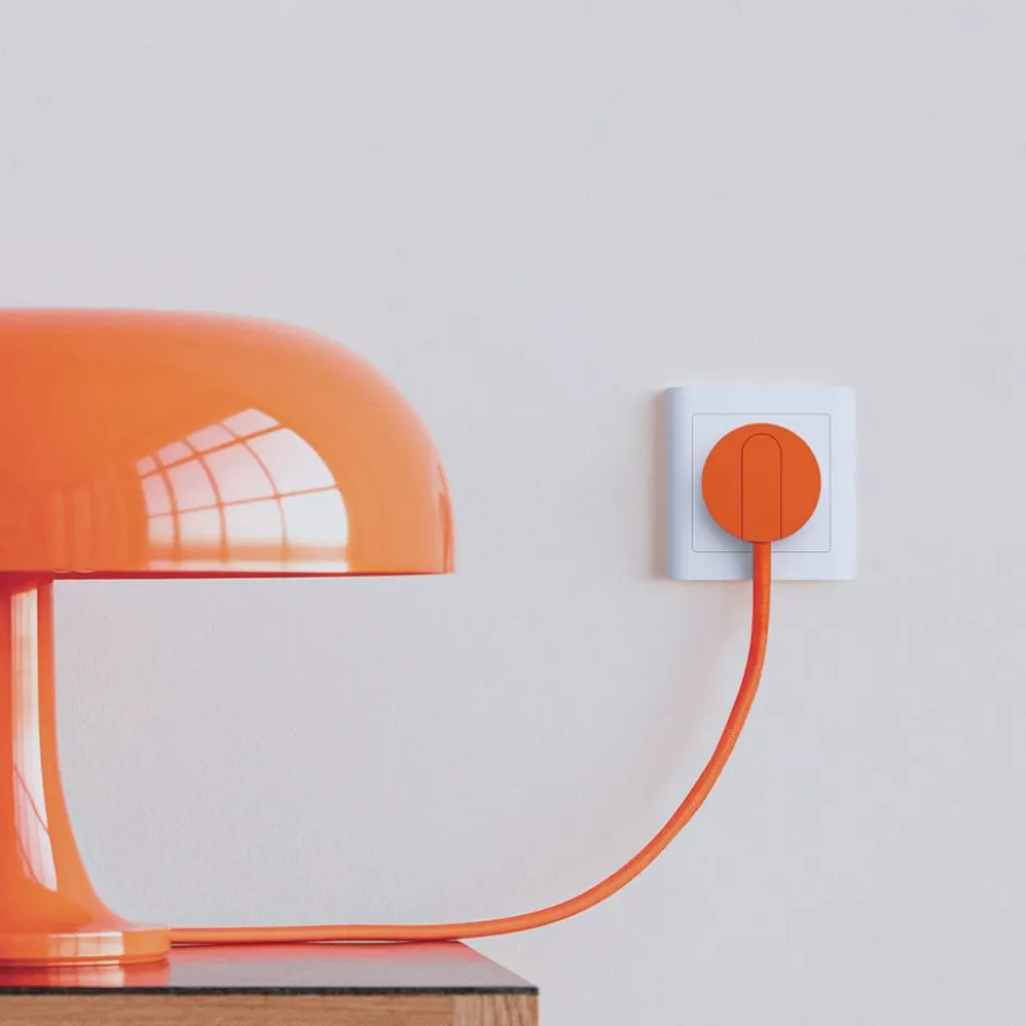 Norm K stikprop, med jord, orange